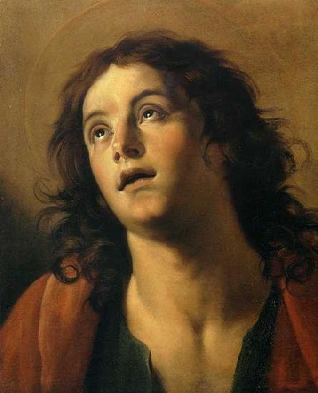 Giuseppe Vermiglio Painting of John the Baptist oil painting image